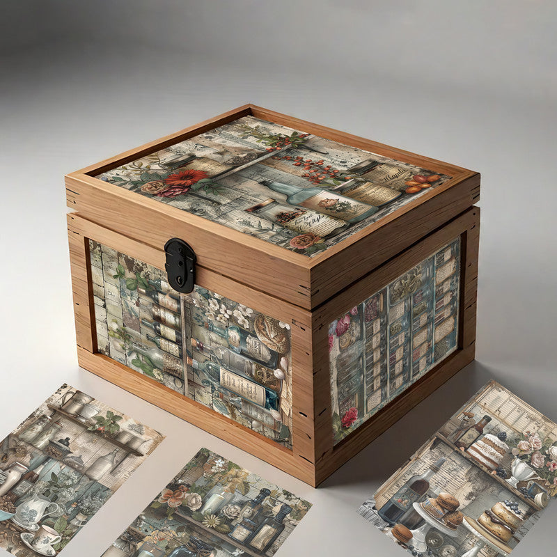 Life Memories of Kitchen Decoupage A4 A5 & A4