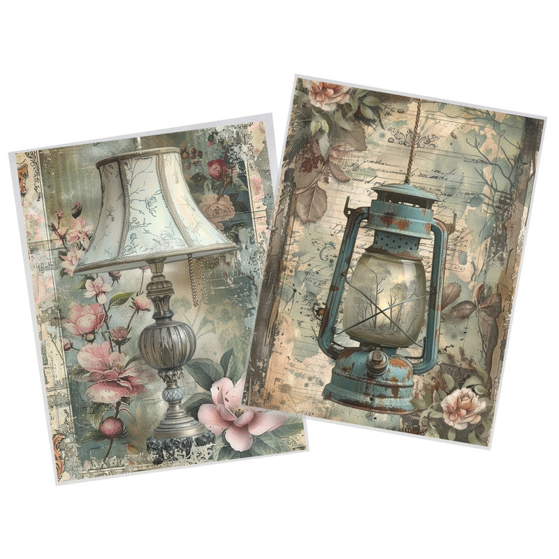 Life Memories of Light Decoupage 800mm x 600mm