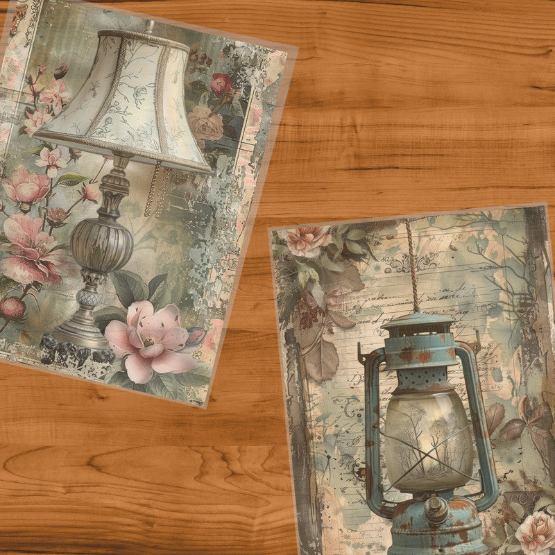 Life Memories of Light Decoupage 800mm x 600mm