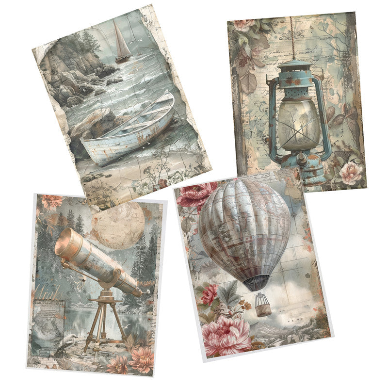 Life Memories of Light Wonders Decoupage A3