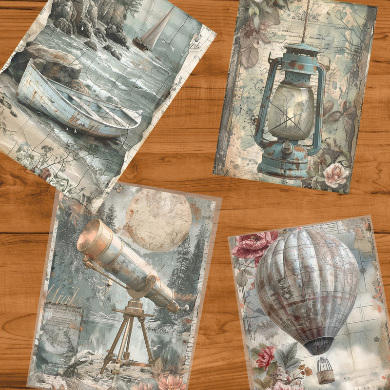 Life Memories of Light Wonders Decoupage A3