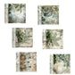 Life Memories of Lush Green Leaves Decoupage A4 A5 & A4