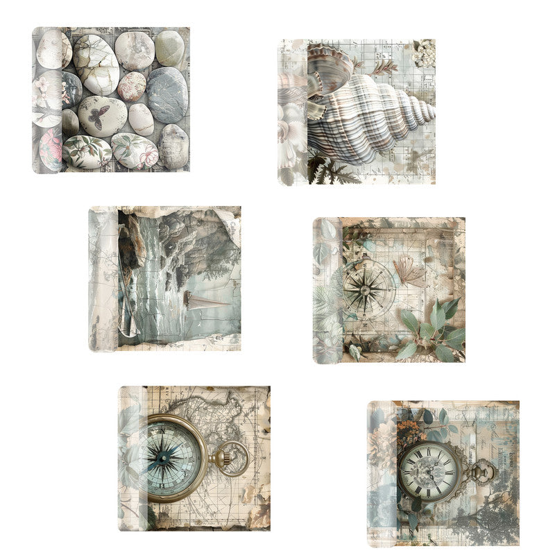 Life Memories of Sea Adventure Decoupage A4 A5 & A4