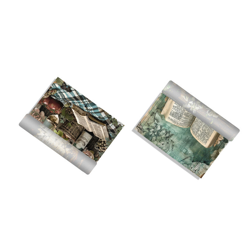 Life Memories of Story Book Decoupage 800mm x 600mm
