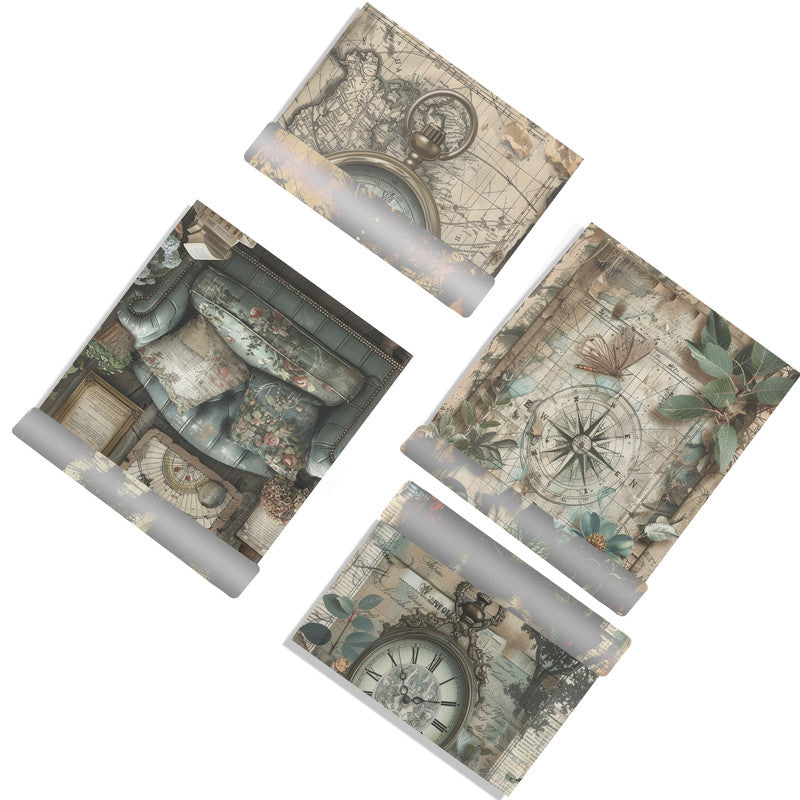 Life Memories of Time Adventure Decoupage A3