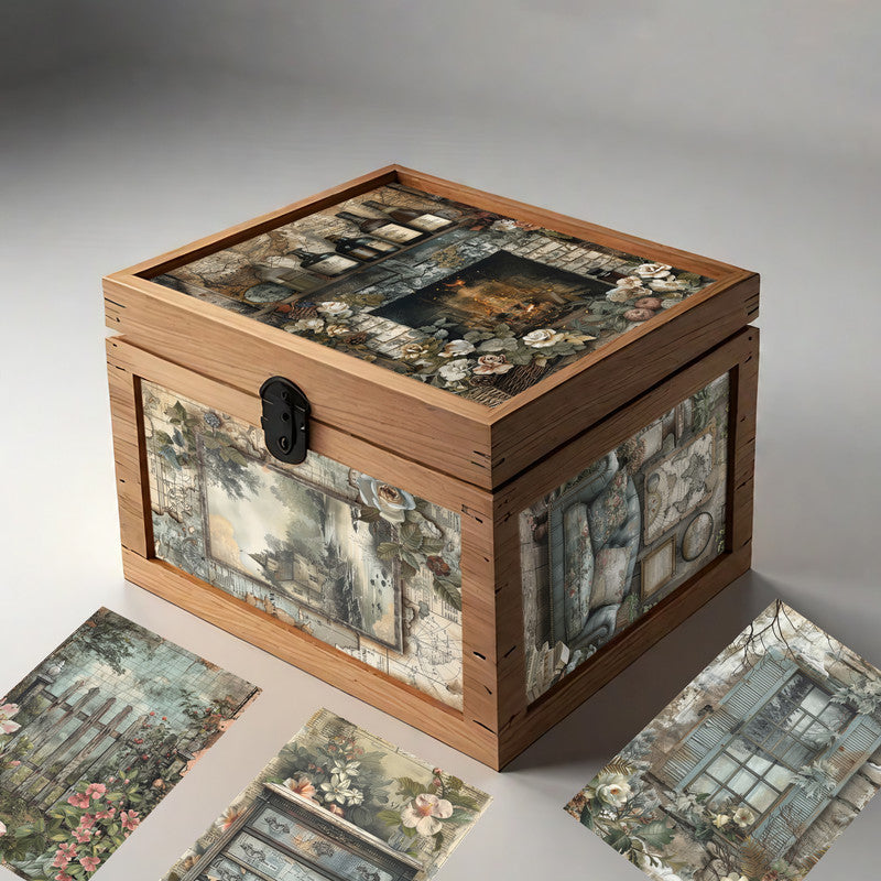 Life Memories of Warm Home Decoupage A4 A5 & A4