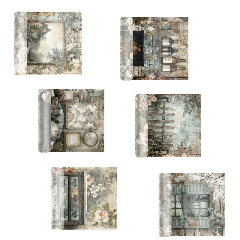 Life Memories of Warm Home Decoupage A4 A5 & A4