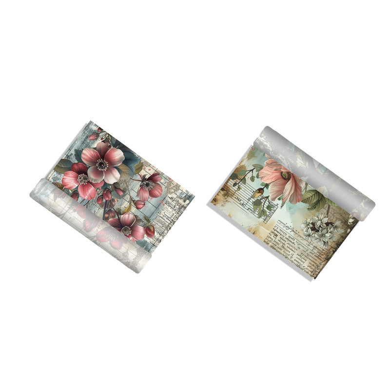 Life Memories of Written Word Decoupage