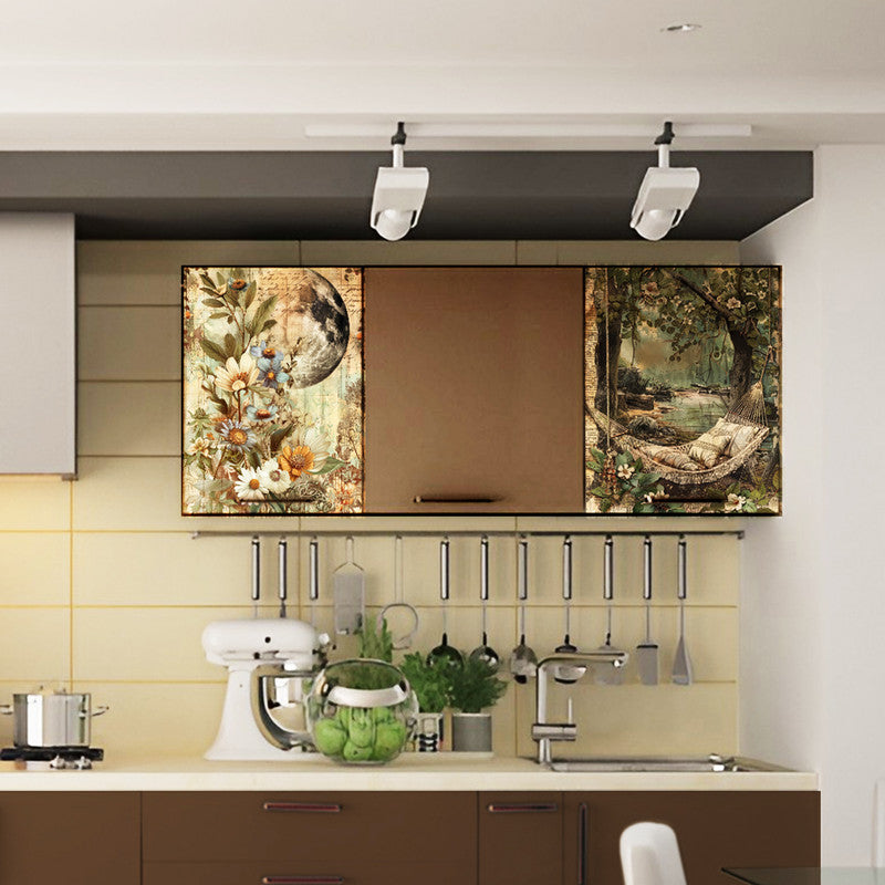 Life Memories of a Dreaming Night Decoupage 800mm x 600mm