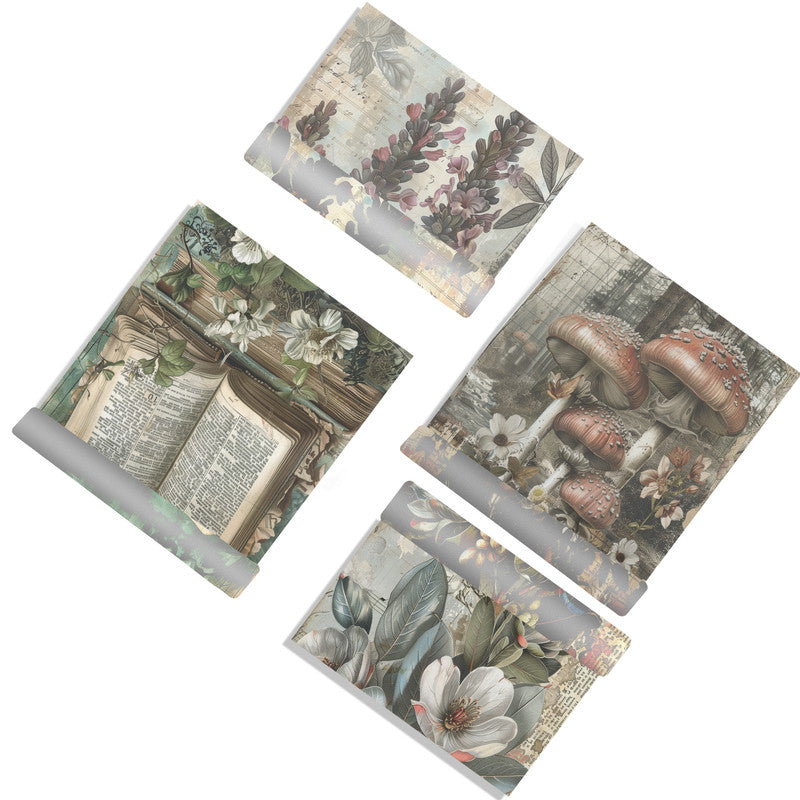 Life Memories of a Fantasy Story Decoupage A3