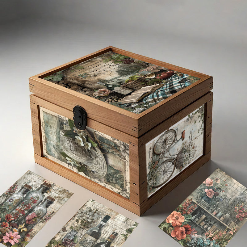 Life Memories of a Picnic Decoupage A4 A5 & A4
