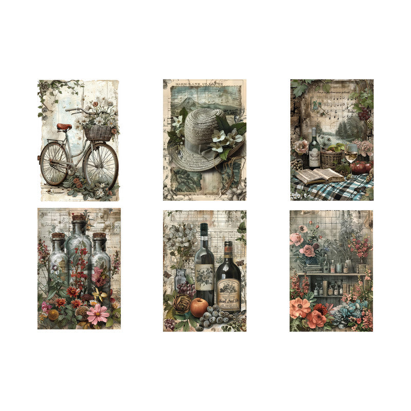 Life Memories of a Picnic Decoupage A4 A5 & A4