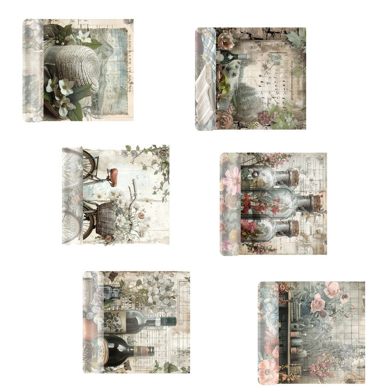 Life Memories of a Picnic Decoupage A4 A5 & A4