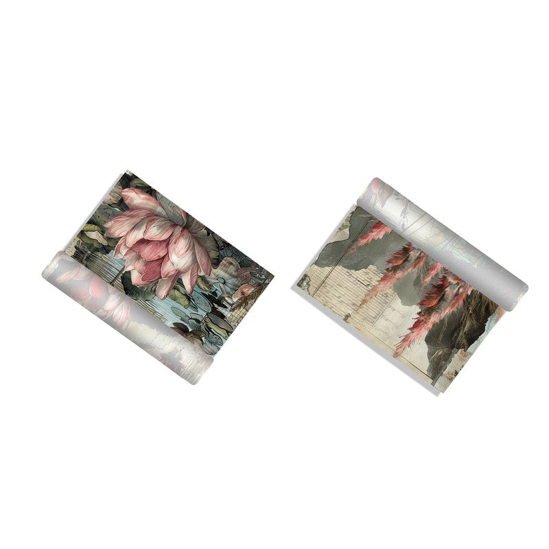 Life Memories of a River Side Decoupage 800mm x 600mm