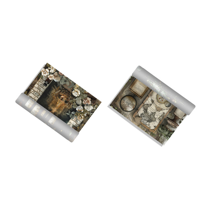 Life Memories of a Warm Life Decoupage 800mm x 600mm