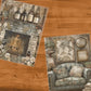 Life Memories of a Warm Life Decoupage 800mm x 600mm