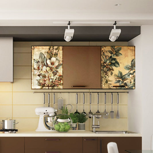 Life Memories of a White Flower Branch Decoupage 800mm x 600mm