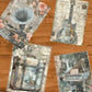 Life Memories of the Traveling Musician Decoupage A3