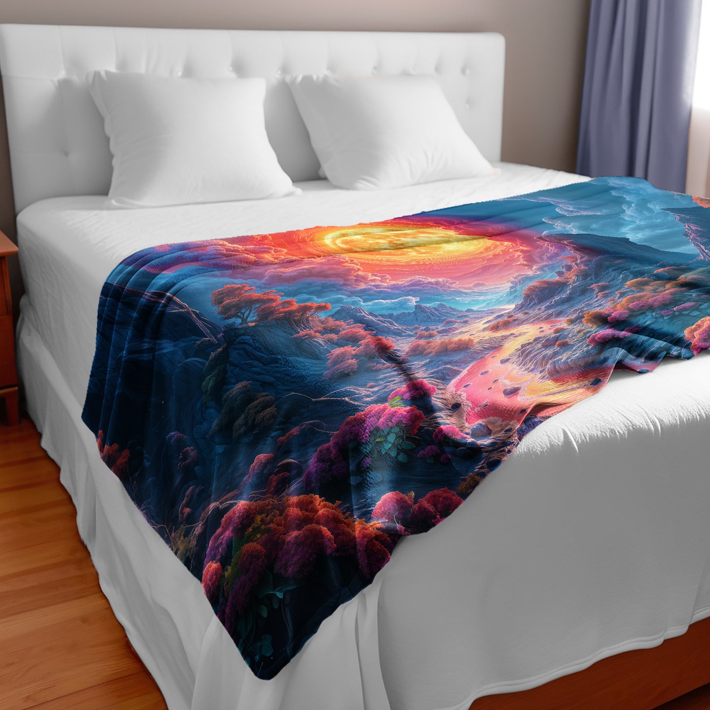 Life On Mars Bed Throw