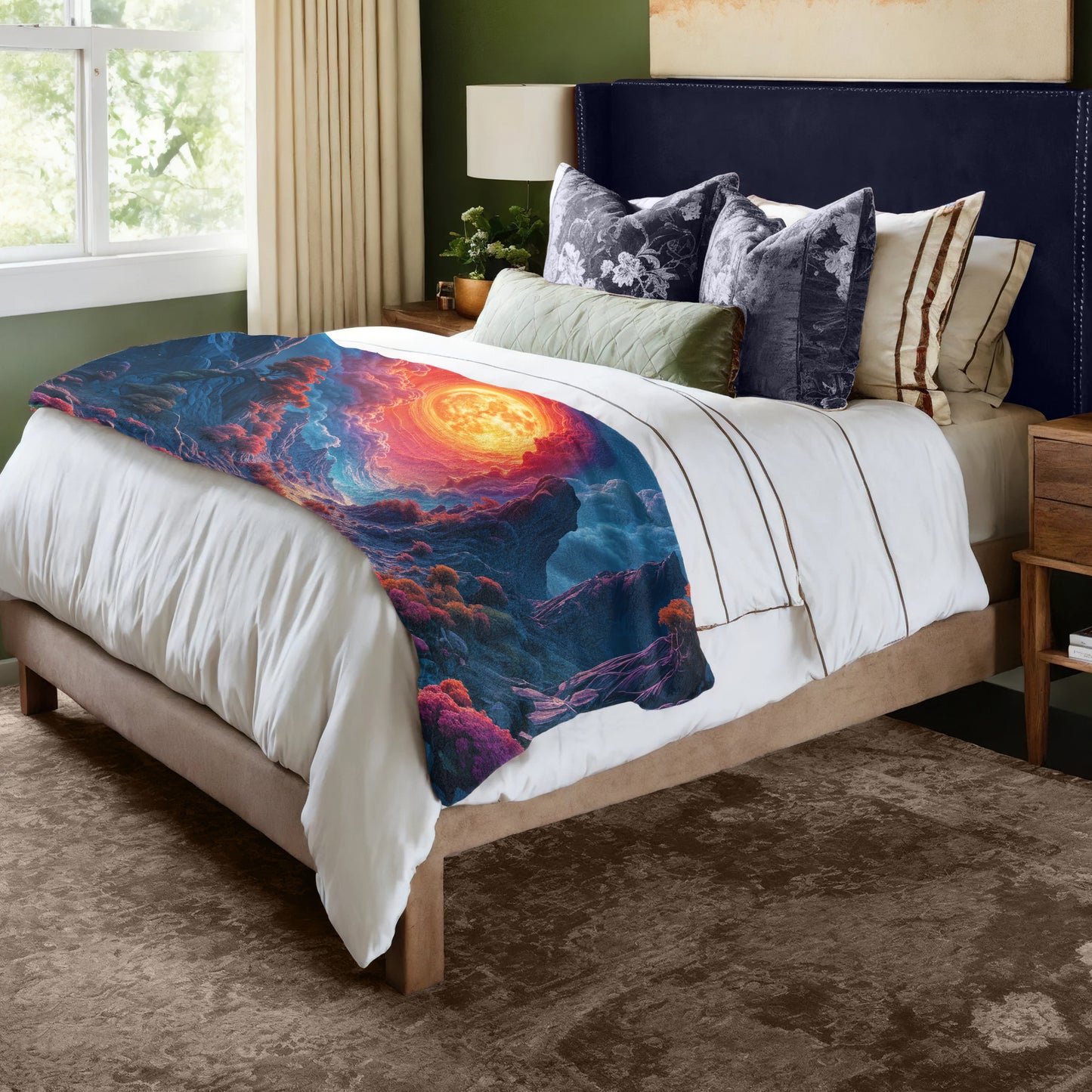 Life On Mars Bed Throw