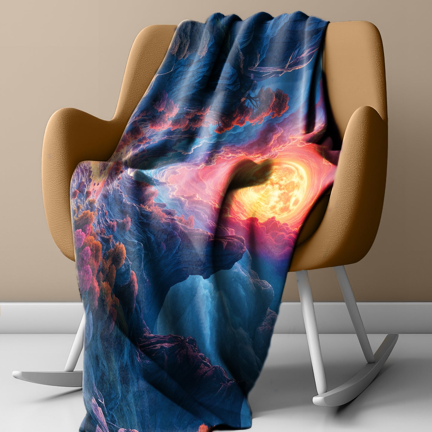 Life On Mars Light Weight Fleece Blanket