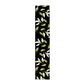 Light Green Leaves on Black Table Runner by Mark van Vuuren