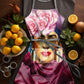 Light Pink Freda Medium Length Apron By Mark Van Vuuren