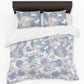 Light Blue Abstract Duvet Cover Set