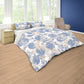 Light Blue Abstract Duvet Cover Set