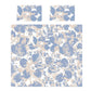 Light Blue Abstract Duvet Cover Set