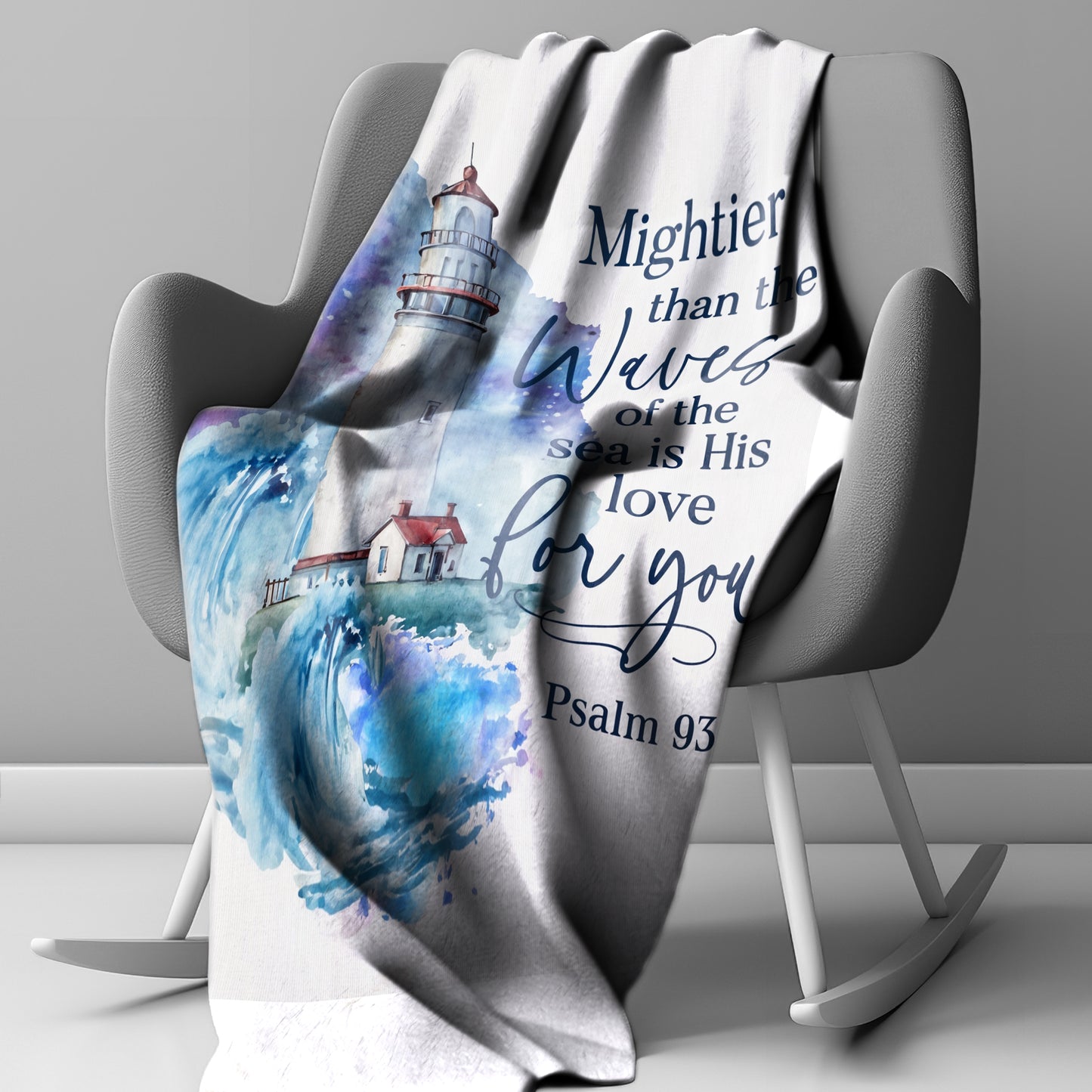 Light House Light Weight Fleece Blanket