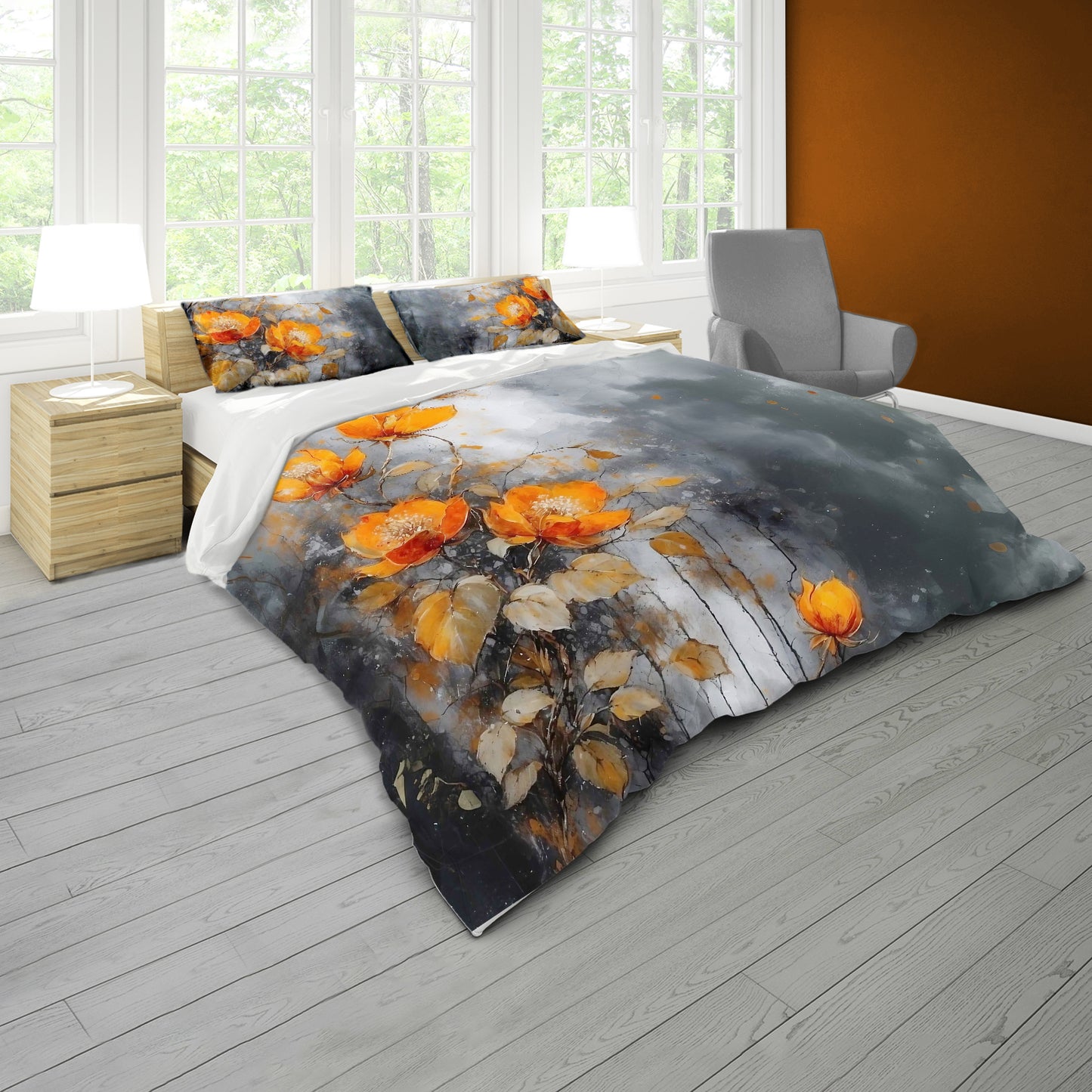 Lighten up the Darkness Duvet Cover Set