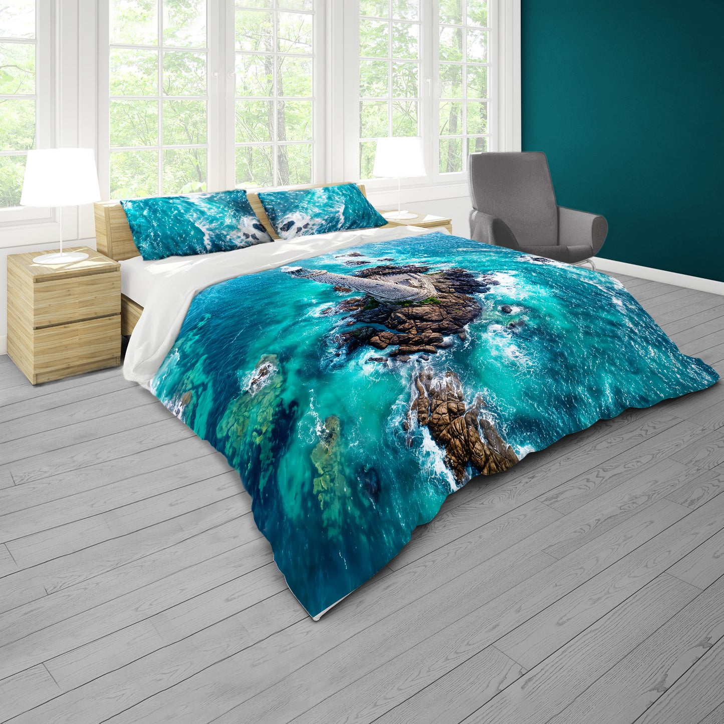 Lighthouse Duvet Cover Set
