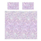 Lilac Diamonds Duvet Cover Set