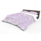 Lilac Diamonds Duvet Cover Set