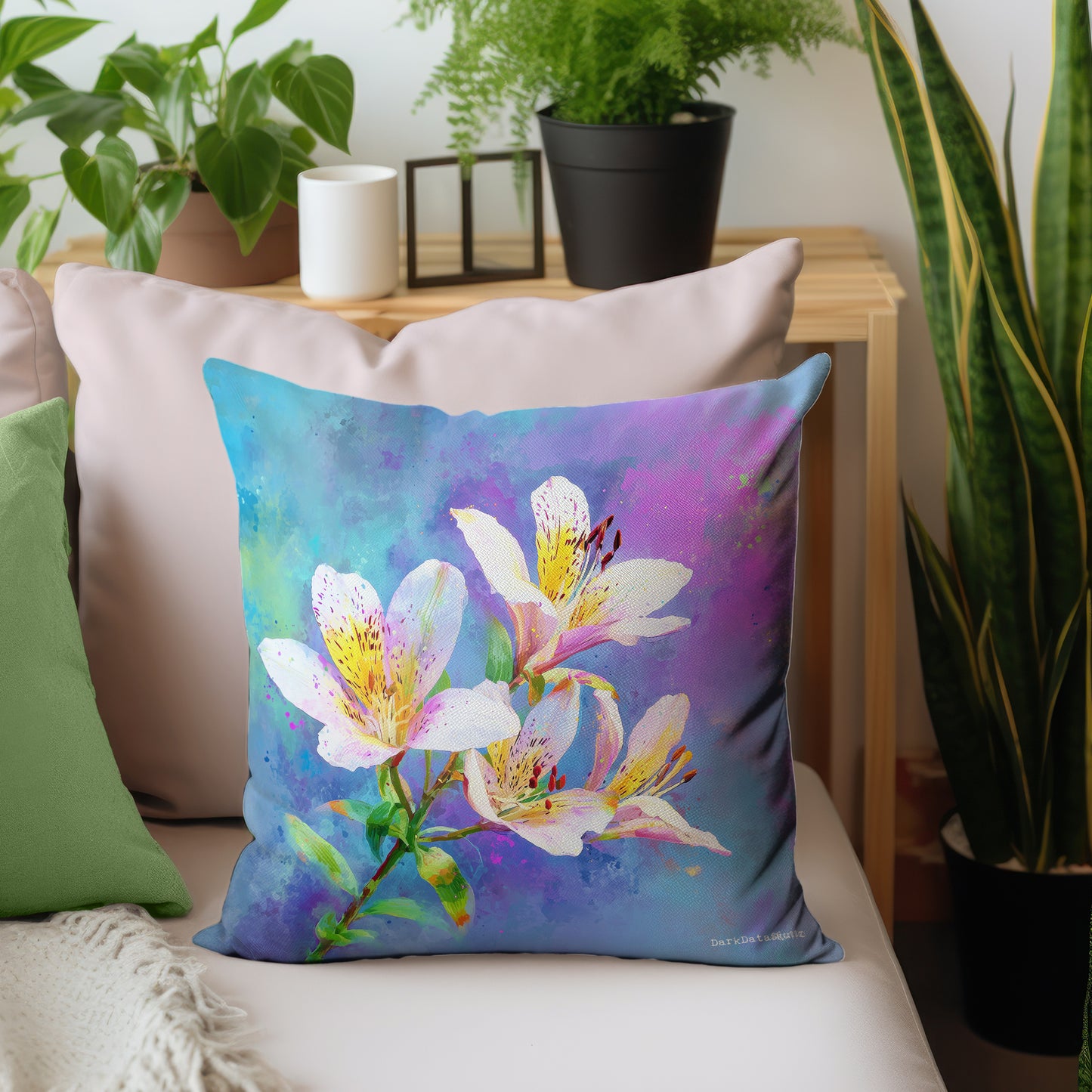 Lilac Bloom Splash Luxury Scatter by Wikus Schalkwyk