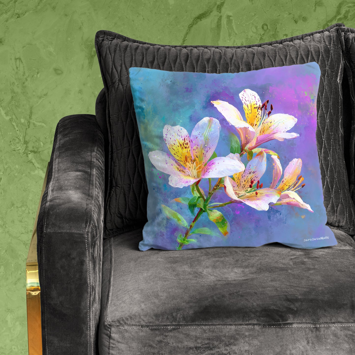 Lilac Bloom Splash Luxury Scatter by Wikus Schalkwyk