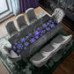 Lilac Snow Flakes Christmas Table Runner