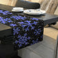 Lilac Snow Flakes Christmas Table Runner