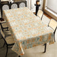 Lilies On Cream Rectangle Tablecloth