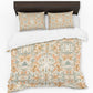 Lilies On Cream Duvet Cover Set