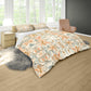 Lilies On Cream Duvet Cover Set