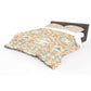Lilies On Cream Duvet Cover Set