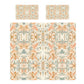 Lilies On Cream Duvet Cover Set