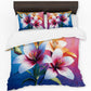 Lily Flowers Duvet Cover Set by Wikus Schalkwyk