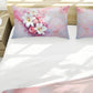 Lily Pink Roses Duvet Cover Set