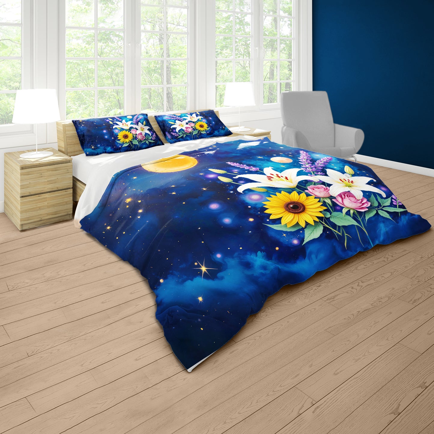 Lily Spatial Embrace Duvet Cover Set