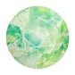 Lime Marble Abstract Round Tablecloth