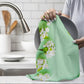 Lime Green Dish Cloth (Set of 3)