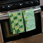 Lime Green Dish Cloth (Set of 3)